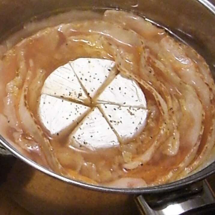 白菜ベーコン★チーズ鍋
